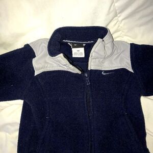 Nike sweat jacket size 18M